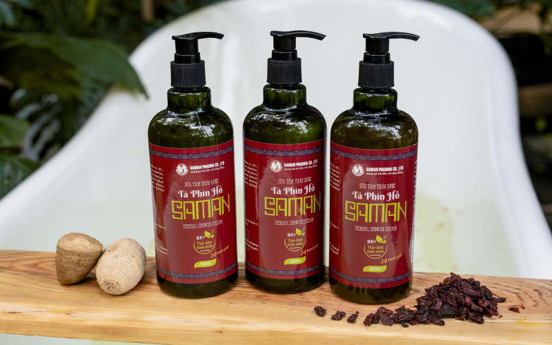 Sữa tắm thảo dược Tả Phìn Hồ SAMAN | CÔNG TY TNHH M.E.R