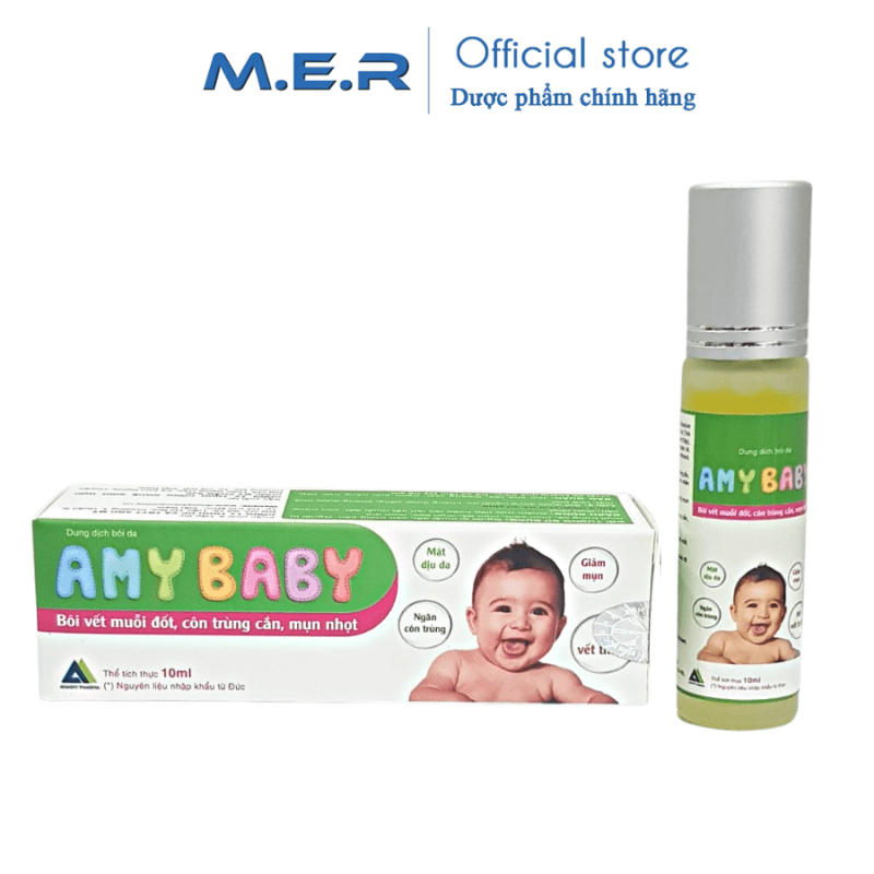 AMYBABY - Bôi vết muỗi đốt và côn trùng cắn cho bé | CÔNG TY TNHH M.E.R