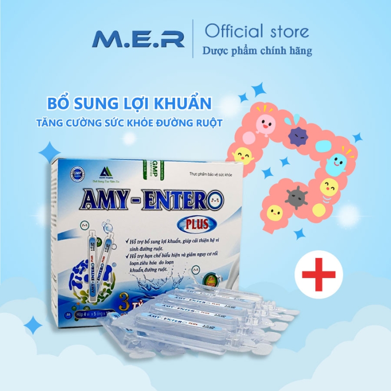 Men vi sinh dạng ống Amy Entero Plus | CÔNG TY TNHH M.E.R