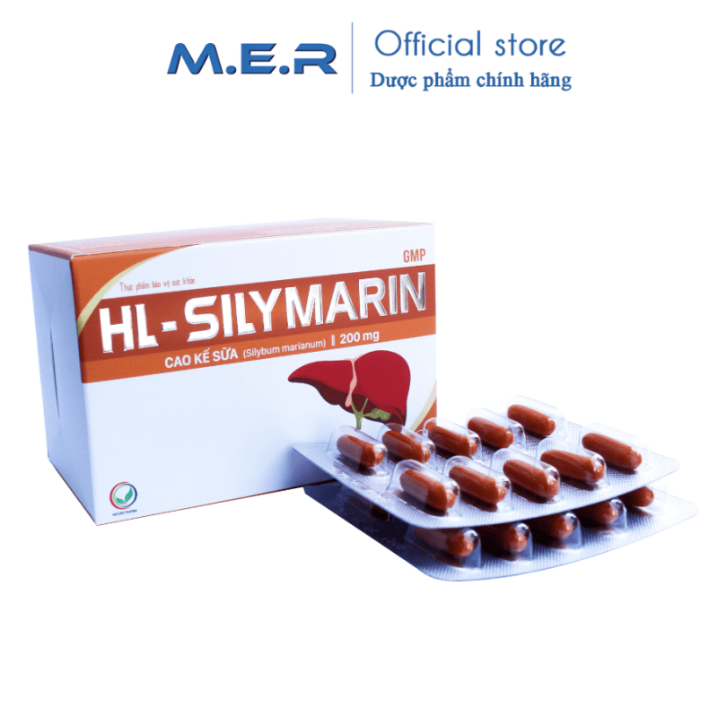 Viên uống HL - SILYMARIN tăng cường chức năng gan | CÔNG TY TNHH M.E.R