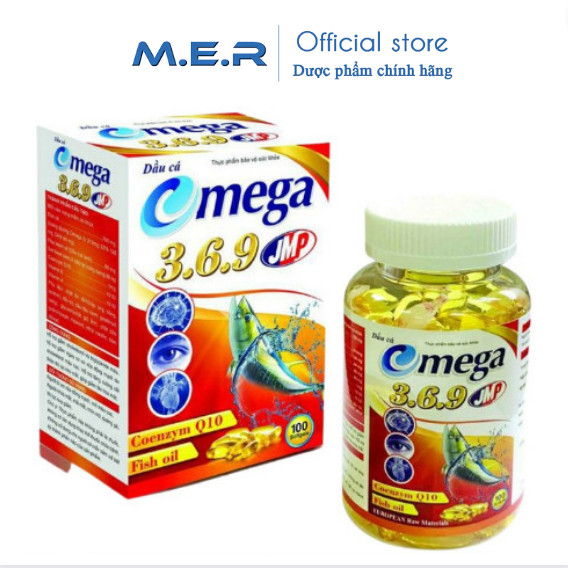 Viên dầu cá Omega 3.6.9 hỗ trợ bổ mắt, tim mạch, trí não, sáng mắt | CÔNG TY TNHH M.E.R